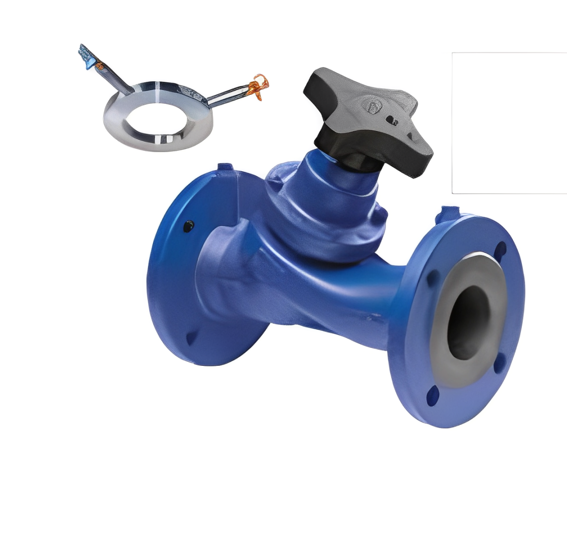 9565P (Cast iron double reg. valve with orifice plate)