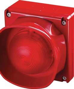 XP95 OPEN-AREA MULTI-TONE SOUNDER VID - OUTDOOR - RED BODY (RED FLASH) - ISOLATING